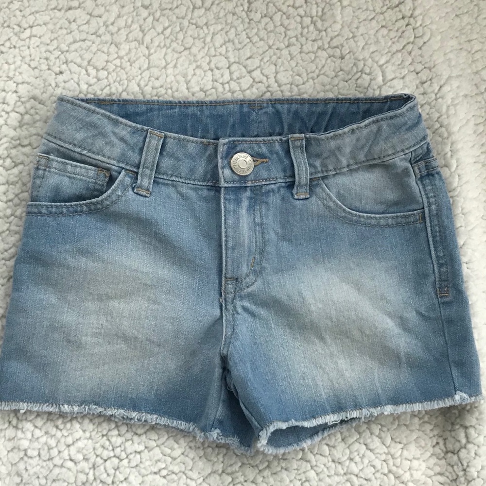 Girls jean shorts